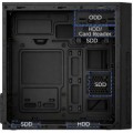 ÷ Caja micro atx coolbox m680 coo-pcm680-0 frontal rejilla disipador max 140mm gpu max negro