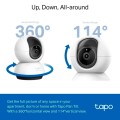 Camara videovigilancia Wifi Tapo TC72 / 2K QHD 2560x1440 Pixeles / Vision nocturna / Alarma luz y sonido /
