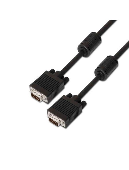 Cable VGA M/M ferrita 20m / AISENS / Negro / A113-0076
