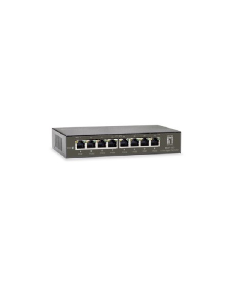 ÷ Switch level one gep-0823 no gestion 8p poe 10/100/1000 poe 120w