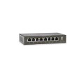÷ Switch level one gep-0823 no gestion 8p poe 10/100/1000 poe 120w