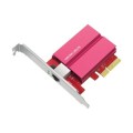 ÷ Tarjeta de red pcie mercusys ma510e 10g interior 1x10g rj45 multi-speed expres3.0x4 wol perfil bajo