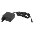 Cargador para portátil universal automático 65W 20V 3.25A Type-C Negro Movano