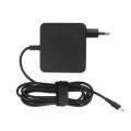 Cargador para portátil universal automático 65W 20V 3.25A Type-C Negro Movano