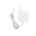 Cargador para portátil universal automático 65W 20V 3.25A Type-C Blanco Movano