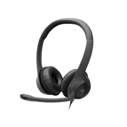 ÷ Headset logitech h390 microfono con supresion de ruido usb p/n:981-000406