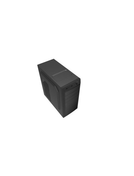 ÷ Caja atx semitorre coolbox f750 black usb3.0 sin fuente de alimentacion