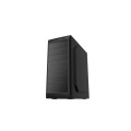 ÷ Caja atx semitorre coolbox f750 black usb3.0 sin fuente de alimentacion