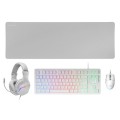 ÷ Teclado mouse headset y alfombrilla mars gaming mcp-rgb3 white teclado tkl h-mech red mouse rgb