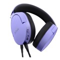 ÷ Headset trust gaming gxt 489 morado fayzo 25301 microfono desmontable plegable cable trenzado 1,2m j