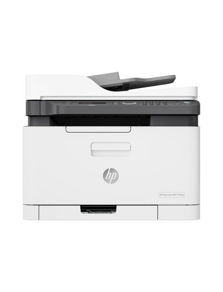 ÷ Multifuncion laser color hp 179fnw 18/4ppm scan wifi ethernet fax adf color blanco