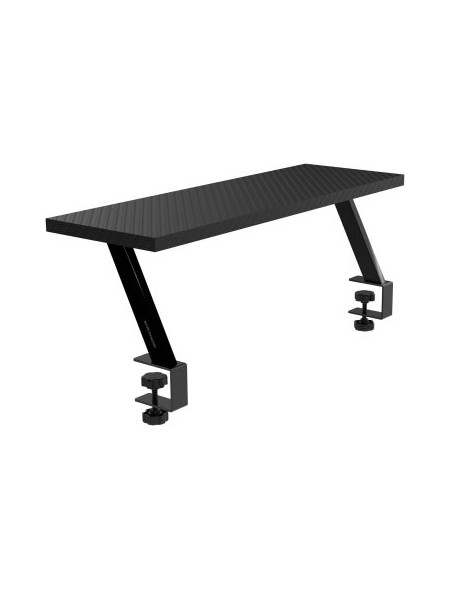 ÷ Soporte elevador para monitor mars gaming mgds eleva 17cm fibra de carbono 60x20cm negro