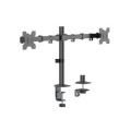 ÷ Soporte de mesa equip 650176 articulado para 2 pantallas de 17