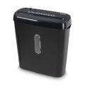 ÷ Destructora de papel hama basic s6 con cesto colector 6 hojas din a4 80g por uso seguridad p2