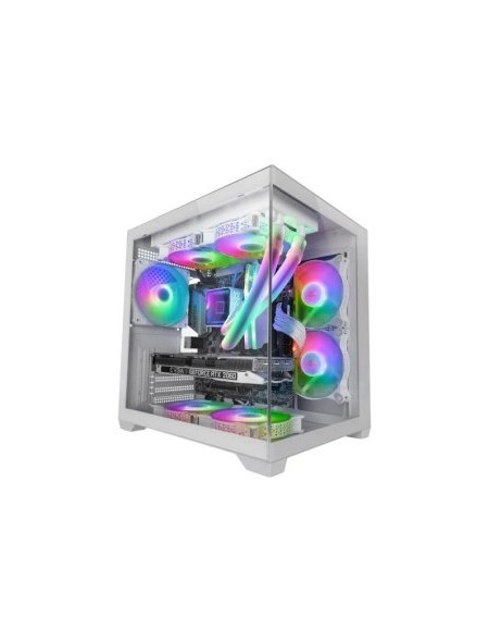 ÷ Caja microatx cube mars gaming mc-view2w blanca cristal continuo gpu 330mm 1x3.5 3x2.5 