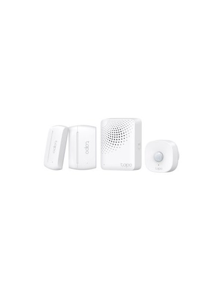 ÷ Kit de sensores inteligentes tapo t30 ventanas/puertas movimiento y hub alarma