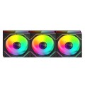 ÷ Kit 3xventilador interno argb mars gaming mf3dprokit negro 120mm argb argb hub rf remote