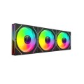 ÷ Kit 3xventilador interno argb mars gaming mf3dprokit negro 120mm argb argb hub rf remote