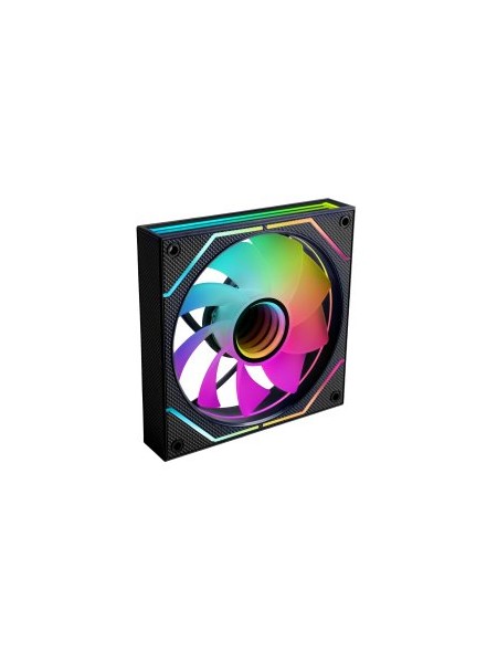 ÷ Kit 2xventilador interno argb mars gaming mf3dprox2r negro 120mm argb 360? pwm aspas invertidas