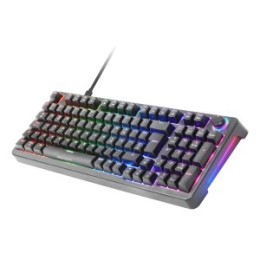 ÷ Teclado mars gaming mkprobes mecanico rgb snk azul rueda de control color negro