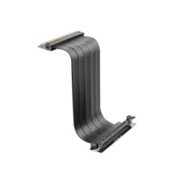 ÷ Cable riser pcie 4.0 mars gaming mcapcie40  x16 flexible negro conector 90?