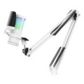 ÷ Micr?fono de estudio profesional mars gaming mmicscw adc 192khz 24bit brazo mecanico filtro pop