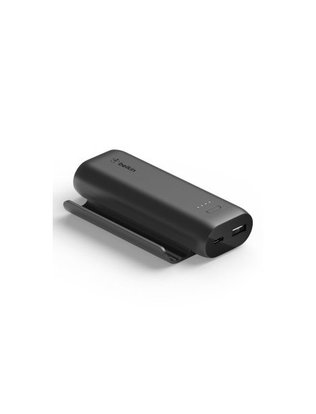 ÷ Powerbank belkin bpz001btbk boost charge 5k + soporte play series color negro