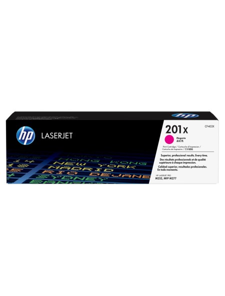 ÷ Tóner original hp cf403x magenta 201x 2.300 páginas
