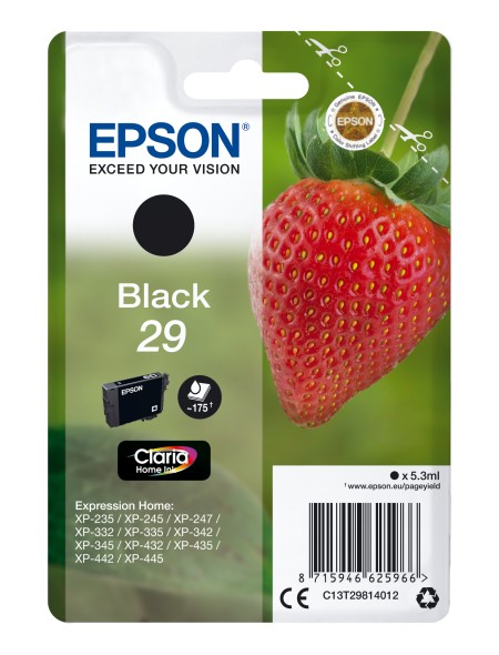 ÷ Tinta original epson t2981 negro c13t29814022 5.3ml - con alarma