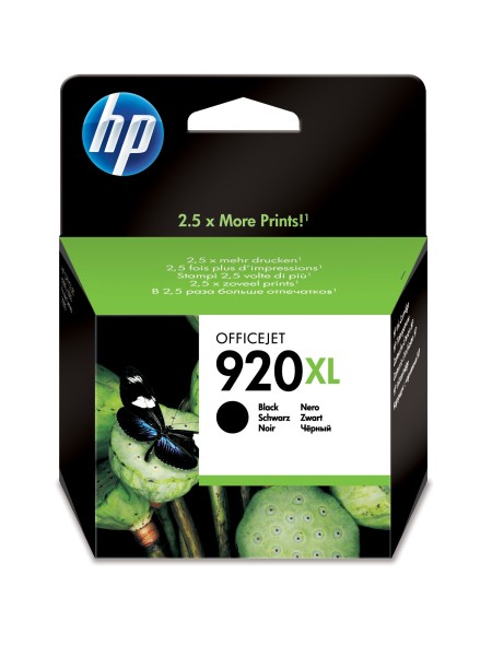 ÷ Tinta original hp n920 xl negro cd975ae 49ml