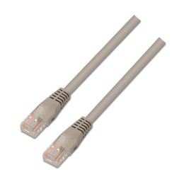 ÷ Aisens - cable de red latiguillo rj45 cat.6 utp awg24, gris, 0.5m