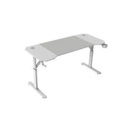 ÷ Mesa mars gaming mgd ergo 140 regulable en altura tablero blanco 140x60 chasis de acero alf. xxl