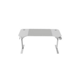 ÷ Mesa mars gaming mgd ergo 140 regulable en altura tablero blanco 140x60 chasis de acero alf. xxl