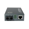 ÷ Conversor de medios gigabit levelone  rj45 a sc, poe pse monomodo 1310nm 20km gvt-2014