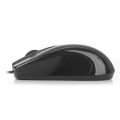 ÷ Mouse ngs black mist optico con cable