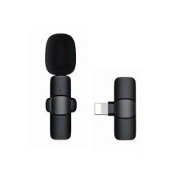 ÷ Microfono home tech dk-4652 smart wireless gadget lightning omnidireccional pinza negro