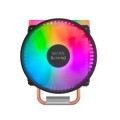 ÷ (km0) ventilador con disipador para cpu mars gaming mcpu44 black iluminacion dual argb 4 heatpipes a