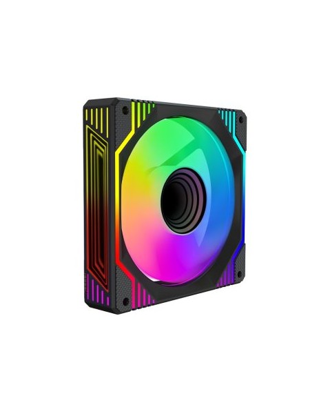 ÷ Ventilador interno keep out xfc-120drm argb 120mm 4 pin pwm color negro 
