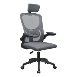 ÷ Silla ergonomica mars gaming mgcergoplus gris malla transpirable reposacabezas y reposabrazos