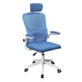 ÷ Silla ergonomica mars gaming mgcergopluswbl azul y blanco malla transpirable reposacabezas 