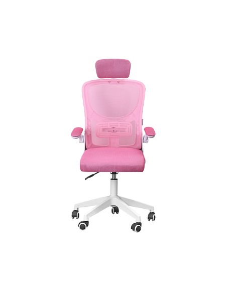 ÷ Silla ergonomica mars gaming mgcergopluswpk rosa y blanco malla transpirable reposacabezas 