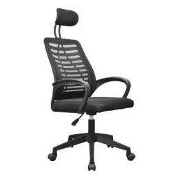 ÷ Silla ergonomica mars gaming mgcergobbk negro respaldo en malla transpirable reposacabezas ajustable