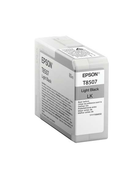 ÷ Tinta original epson t8507 negro claro c13t850700 80ml