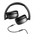 Auriculares Diadema Energy Sistem Soundspire / Cable Extraible / Microfono / Asistente de Voz / Negro / 457601