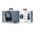 Auriculares Diadema Energy Sistem Soundspire / Cable Extraible / Microfono / Asistente de Voz / Negro / 457601