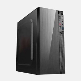 Caja Micro ATX Approx APPC-203F / Usb 3.0 / Fuente alimentacion 500w incluida / Negra / APPC-203F