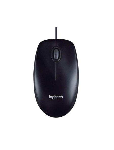 Raton óptico USB Logitech M90 / 1.000dpi / Negro - Gris  910-001793
