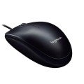 Raton óptico USB Logitech M90 / 1.000dpi / Negro - Gris  910-001793