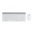 ÷ Teclado y mouse logitech wireless mk470 slim white p/n: 920-009199