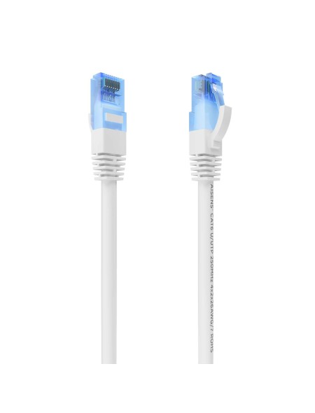 ÷ Aisens - cable de red latiguillo rj45 cat.6 utp awg26 cca, blanco, 5.0m